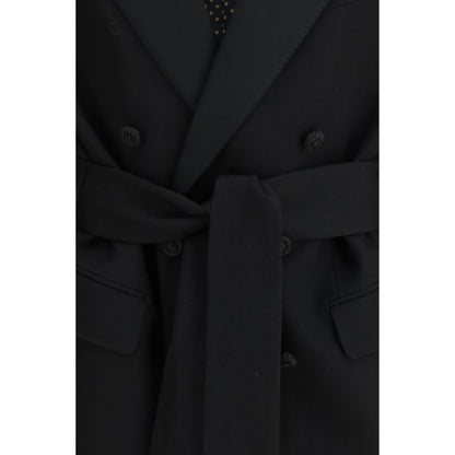 Valentino Black Wool Oves Aries Blazer