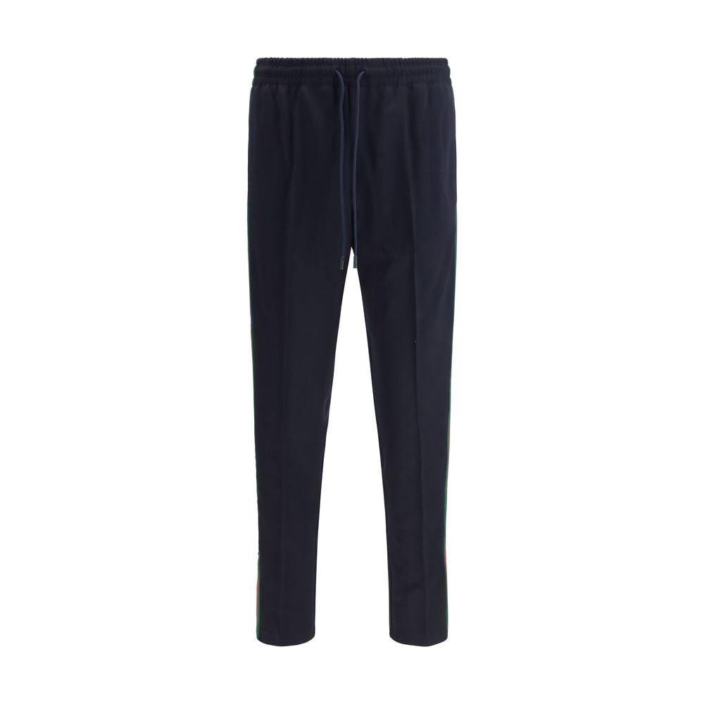 Pantalón Deportivo Gucci Azul de Poliéster