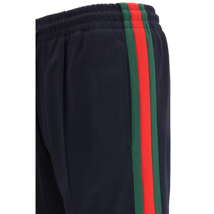 Pantalón Deportivo Gucci Azul de Poliéster
