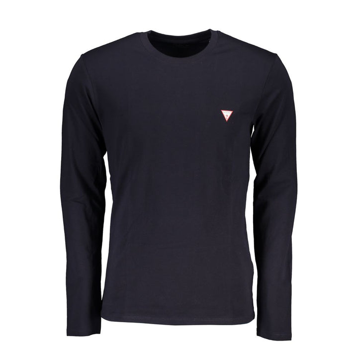 Guess Jeans Blu Cotton Men T-Shirt