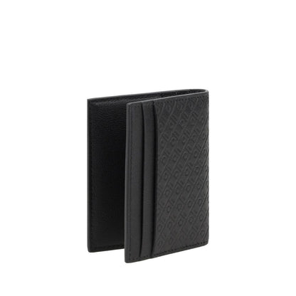 Cartera Ferragamo de piel de becerro negra Bos Taurus