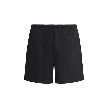 Prada Black Recycled Polyamide Swim Shorts