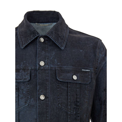 Chaqueta vaquera Dolce & Gabbana de algodón gris