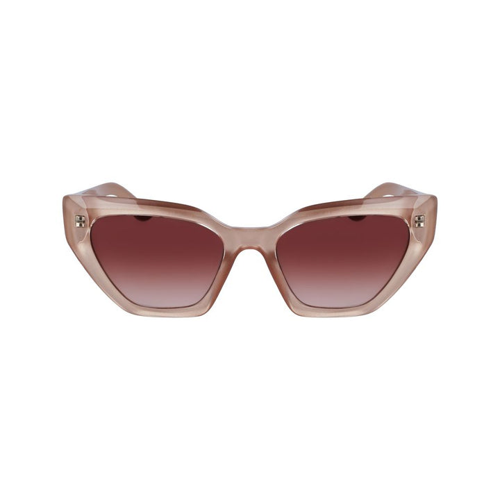 Karl Lagerfeld Brown Injected Sunglasses
