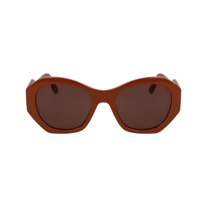 Karl Lagerfeld Brown Injected Sunglasses