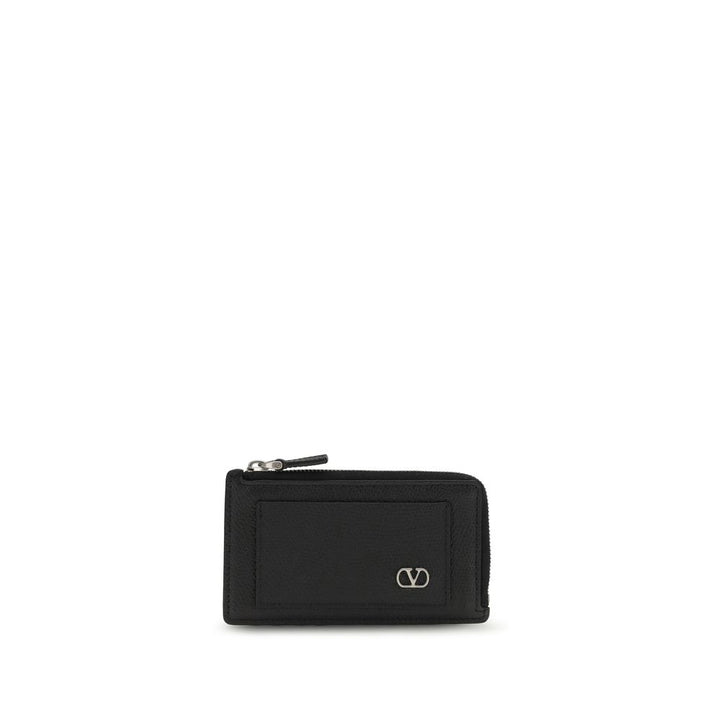 Cartera Valentino Garavani de piel de becerro negra Bos Taurus