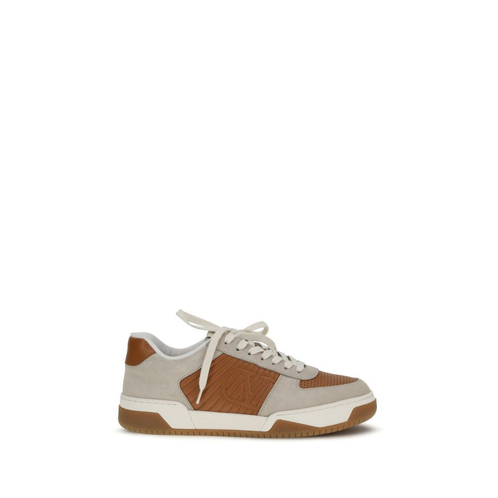 Zapatillas deportivas Valentino Garavani de piel de becerro multicolor Bos Taurus