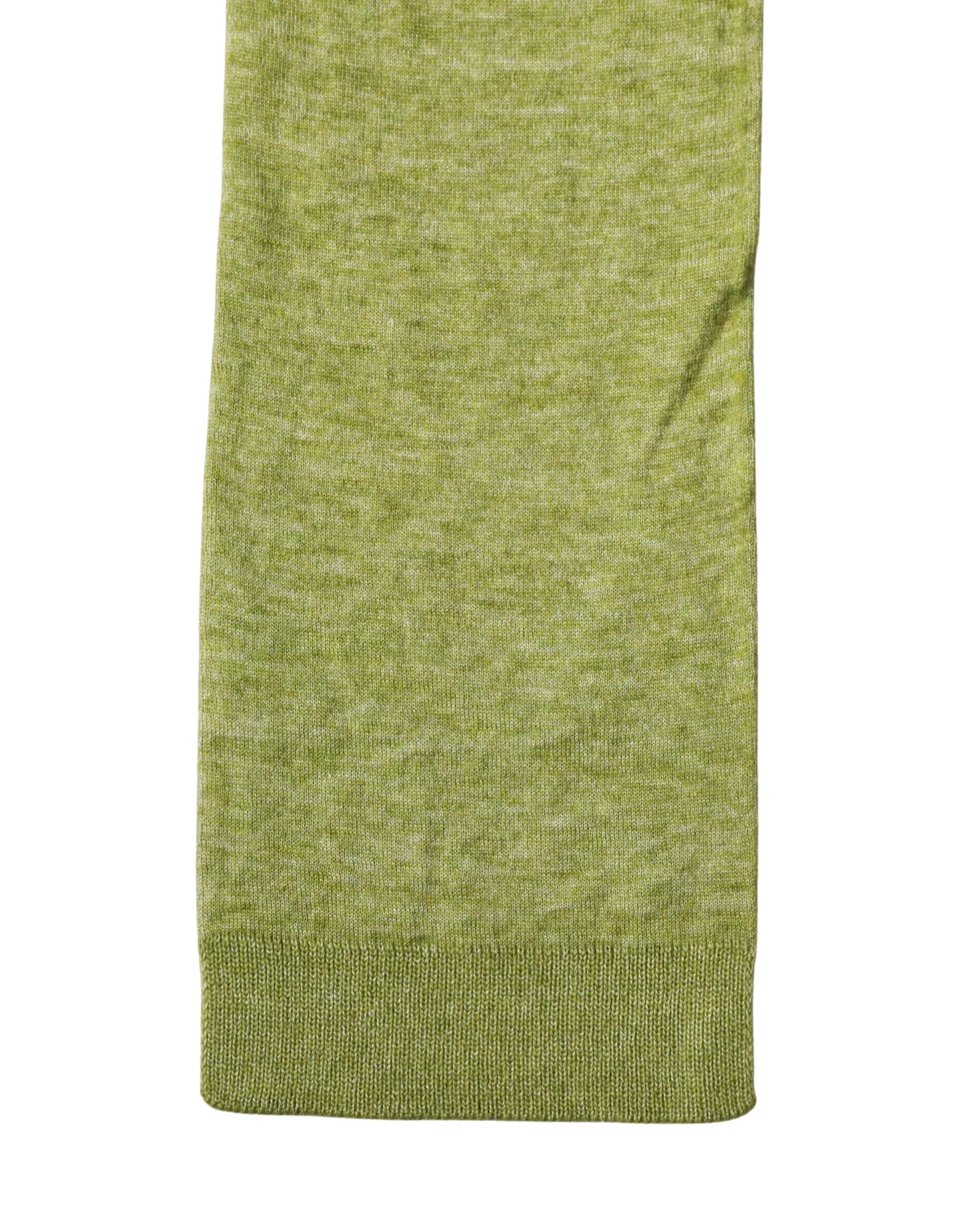 Foulard de cuello de cachemira verde tejido Dolce & Gabbana de 280 cm x 11 cm para hombre