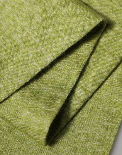 Foulard de cuello de cachemira verde tejido Dolce & Gabbana de 280 cm x 11 cm para hombre