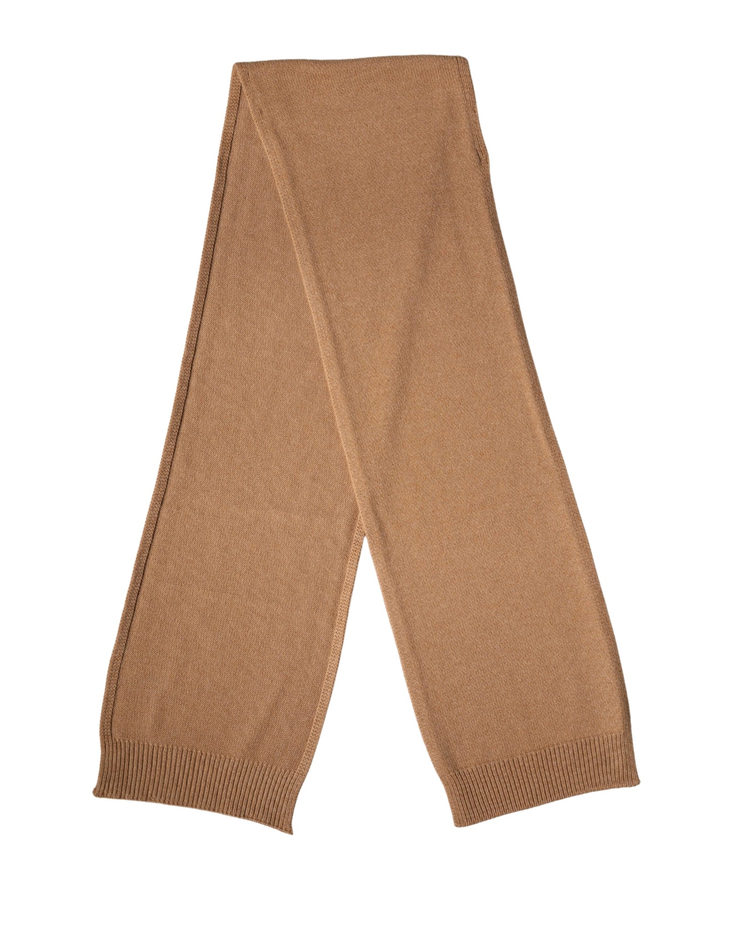 Pañuelo de punto de cachemira marrón Dolce & Gabbana 207cm x 29cm Bufanda para hombre