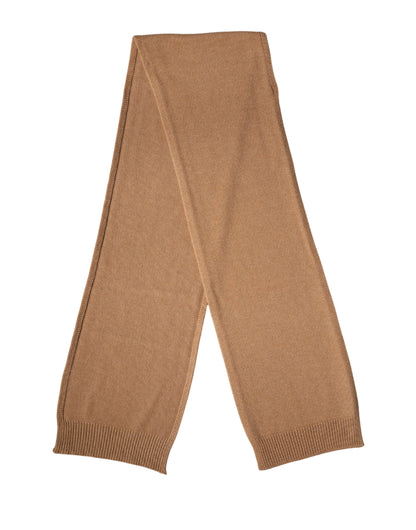 Pañuelo de punto de cachemira marrón Dolce & Gabbana 207cm x 29cm Bufanda para hombre