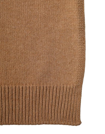 Pañuelo de punto de cachemira marrón Dolce & Gabbana 207cm x 29cm Bufanda para hombre