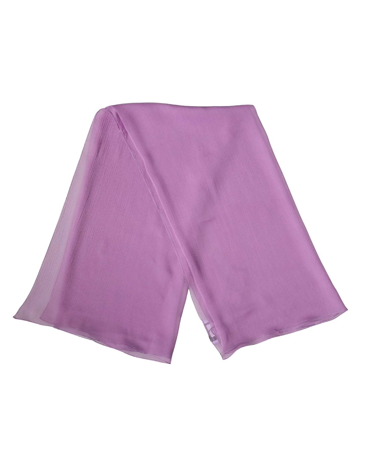 Foulard para cuello de seda Dolce & Gabbana morado claro de 114 cm x 114 cm