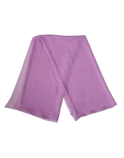 Foulard para cuello de seda Dolce & Gabbana morado claro de 114 cm x 114 cm