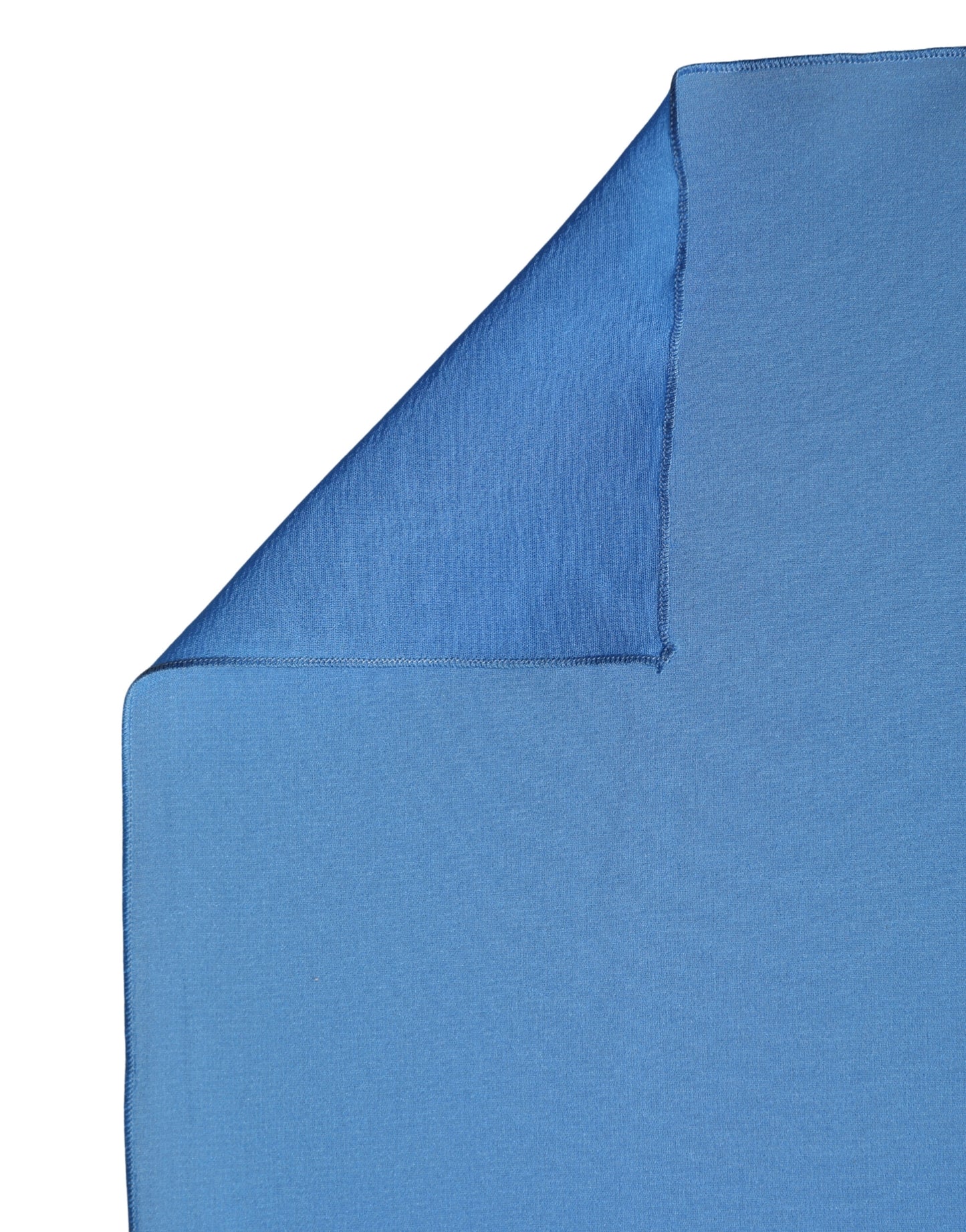 Châle Étole Foulard en Soie Bleue Dolce & Gabbana 200cm x 64cm