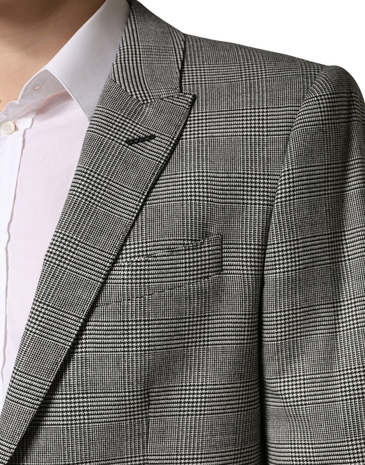 Traje formal de 2 piezas Dolce & Gabbana MARTINI gris de un solo botón