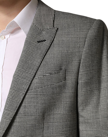 Traje formal de 2 piezas Dolce & Gabbana MARTINI gris de un solo botón