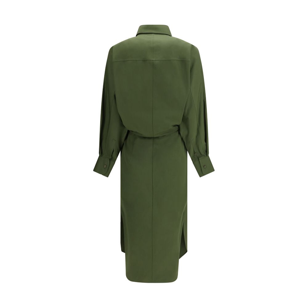 Vestido casual bicolor de algodón Givenchy