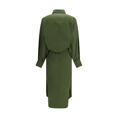 Vestido casual bicolor de algodón Givenchy