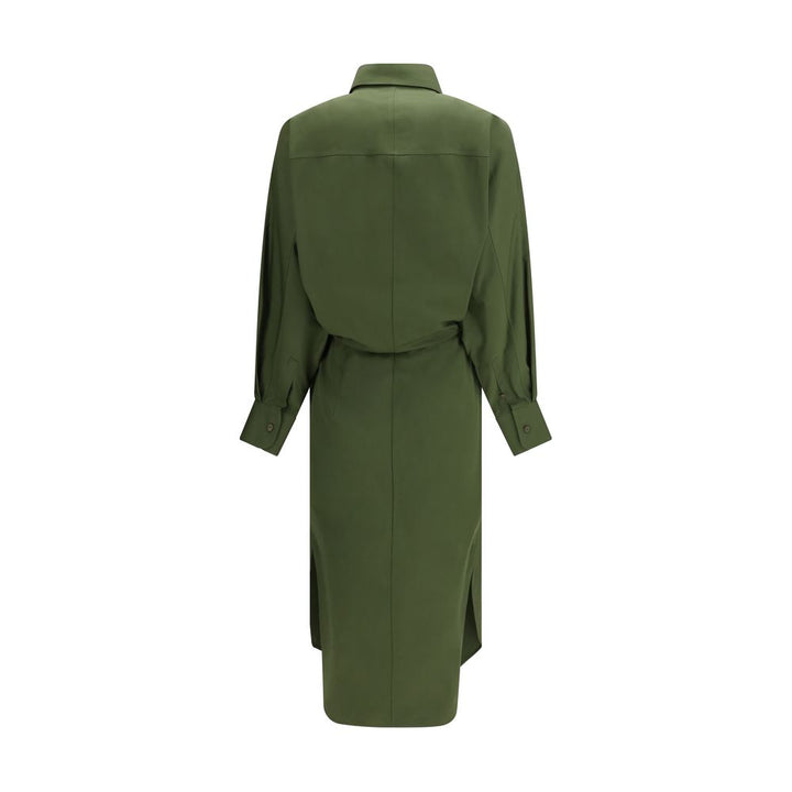 Vestido casual bicolor de algodón Givenchy
