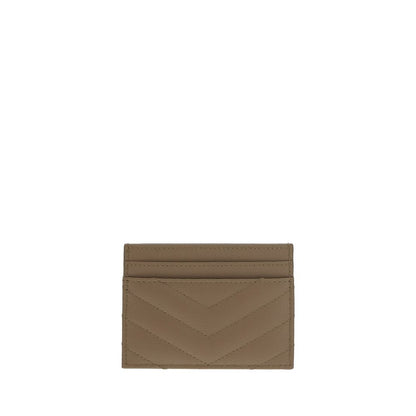 Cartera Saint Laurent de Piel de Becerro Marrón Bos Taurus