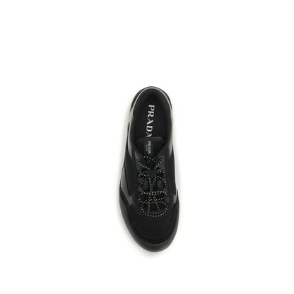 Zapatillas deportivas Prada de poliéster negro