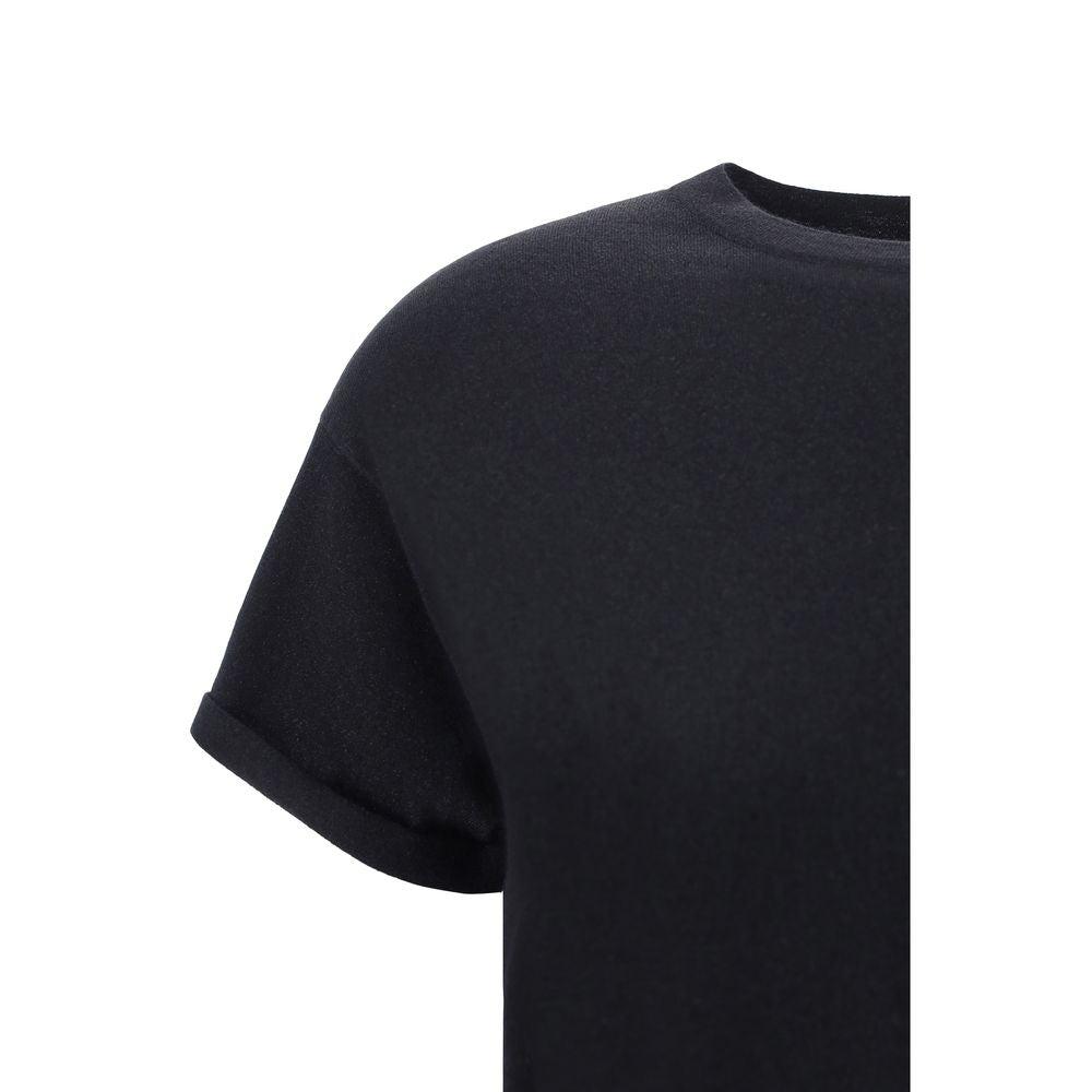 Camiseta de nailon negra Brunello Cucinelli