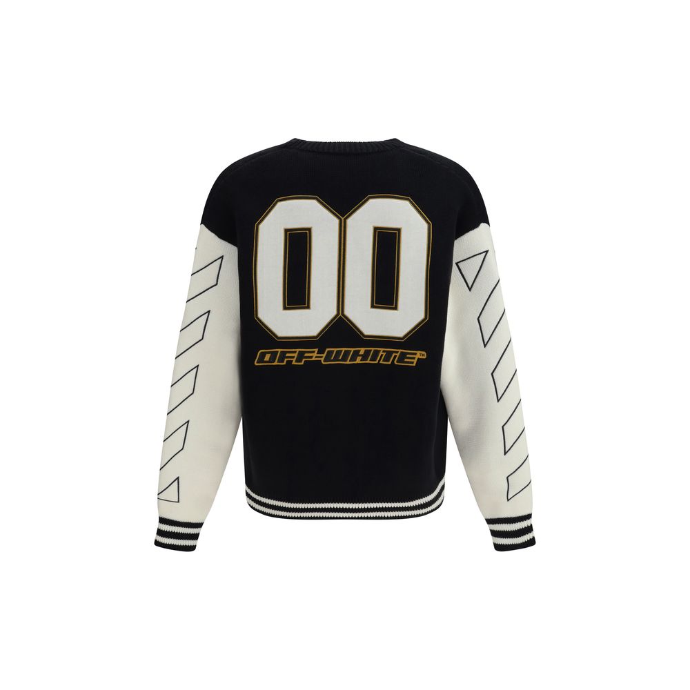 Cardigan Off-White en coton noir