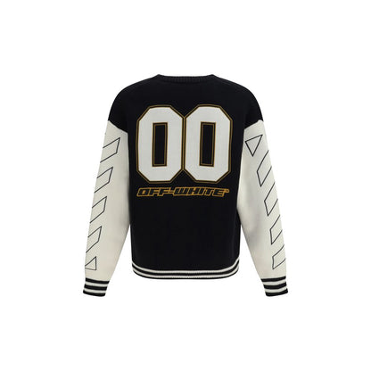 Cardigan Off-White en coton noir