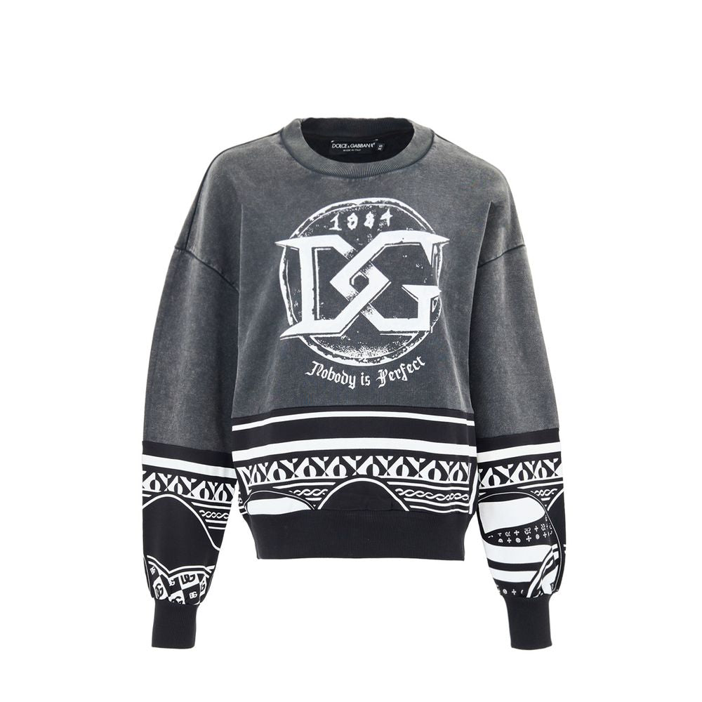 Sudadera Dolce & Gabbana de algodón negro