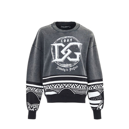 Sudadera Dolce & Gabbana de algodón negro