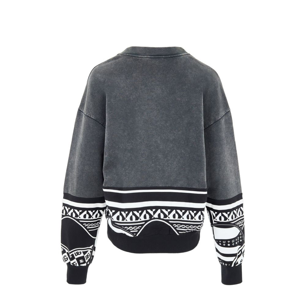 Sudadera Dolce & Gabbana de algodón negro