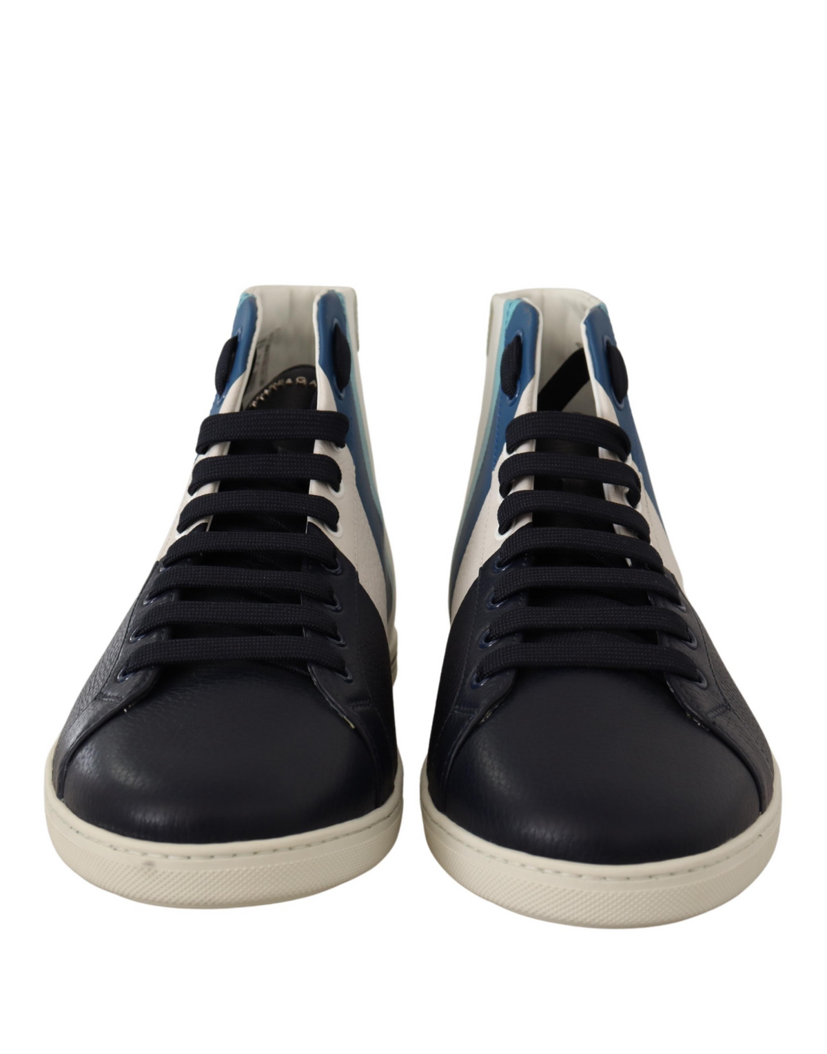 Chaussures montantes en cuir multicolore Dolce & Gabbana