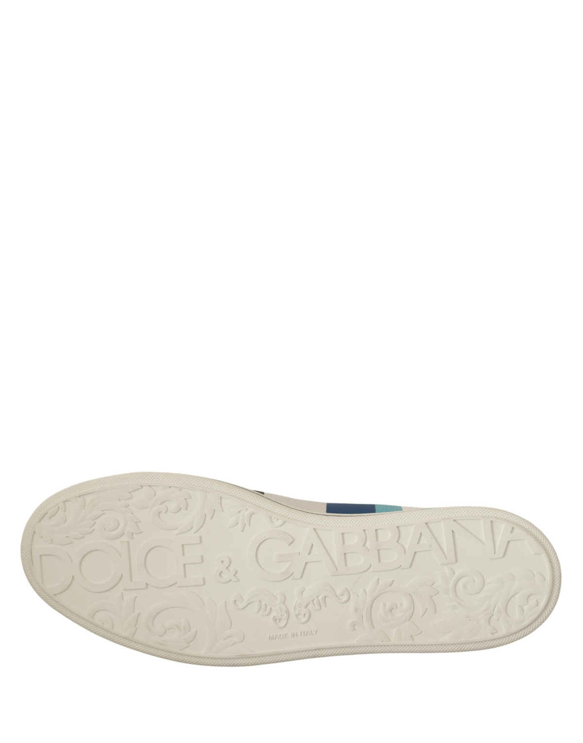 Chaussures montantes en cuir multicolore Dolce & Gabbana
