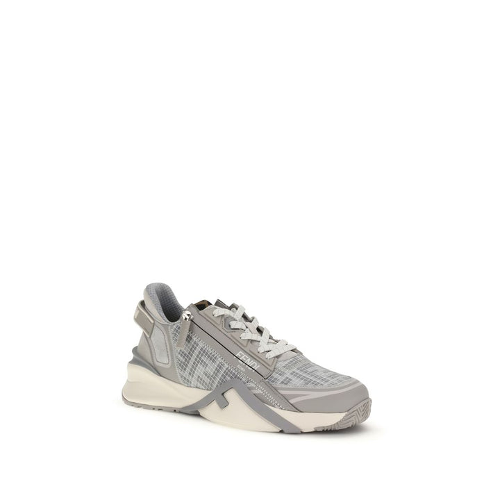 Zapatillas deportivas Fendi de poliéster gris