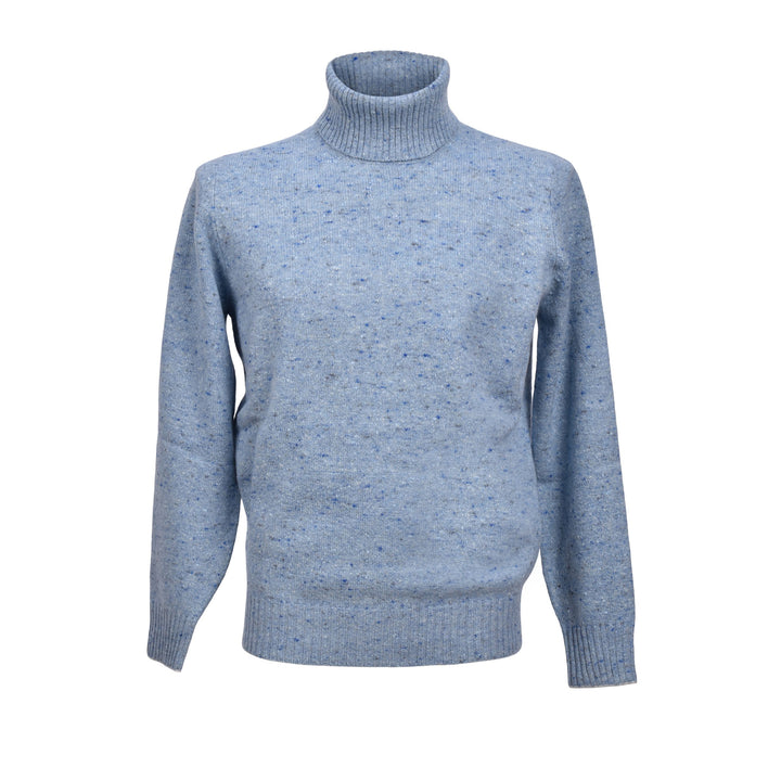 Brunello Cucinelli Light Blue Wool Sweatshirt