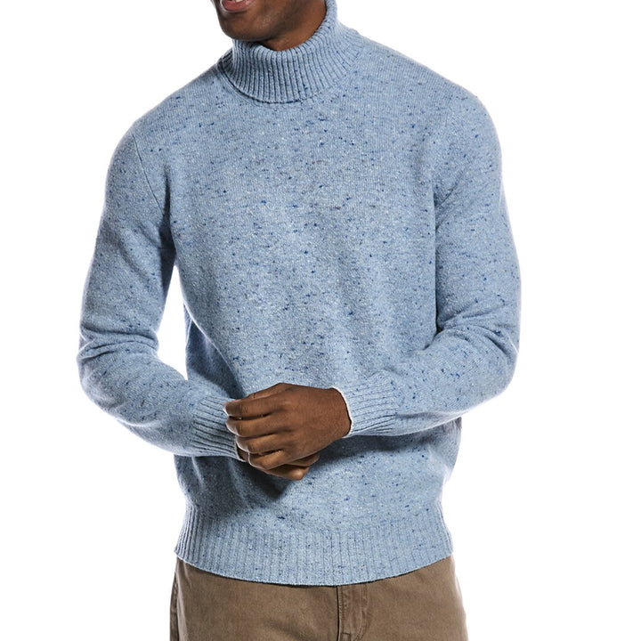 Brunello Cucinelli Light Blue Wool Sweatshirt