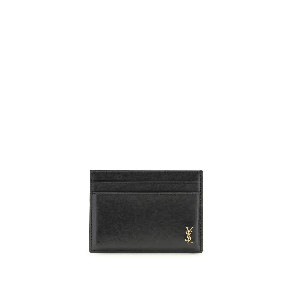 Cartera Saint Laurent de Piel de Becerro Negra Bos Taurus