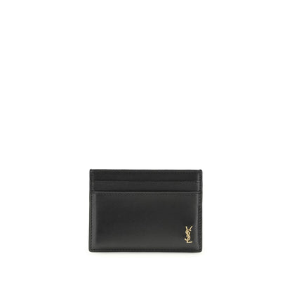 Cartera Saint Laurent de Piel de Becerro Negra Bos Taurus