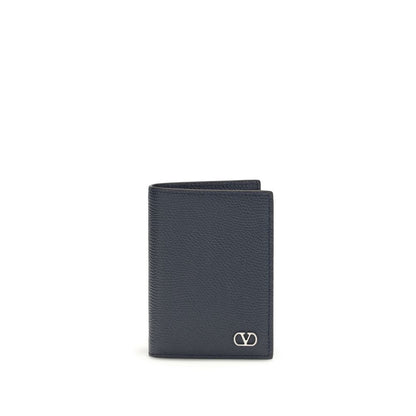 Cartera Valentino Garavani de piel de becerro azul Bos Taurus