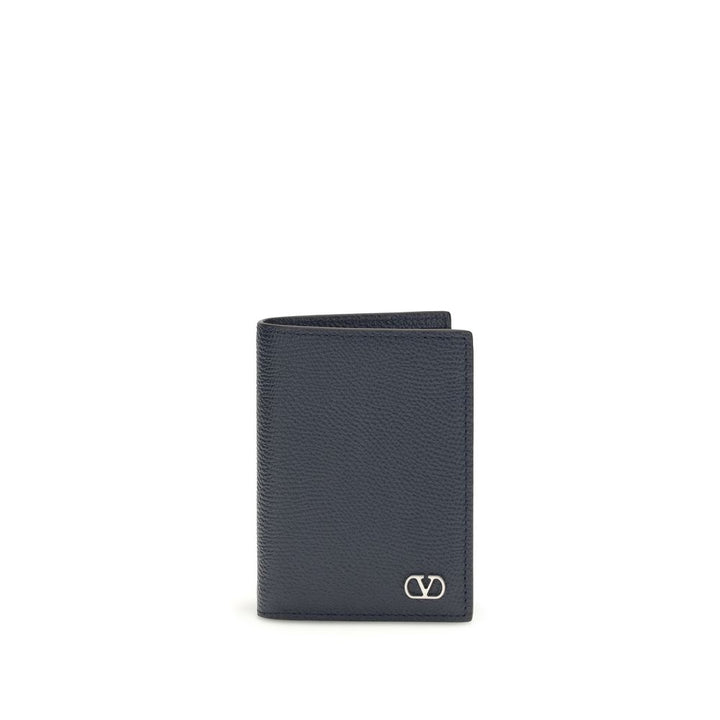 Cartera Valentino Garavani de piel de becerro azul Bos Taurus
