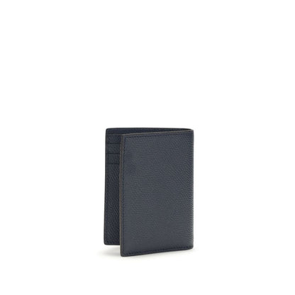 Cartera Valentino Garavani de piel de becerro azul Bos Taurus