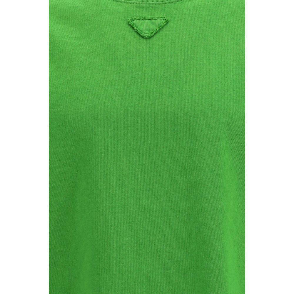 Camiseta Prada bicolor de algodón