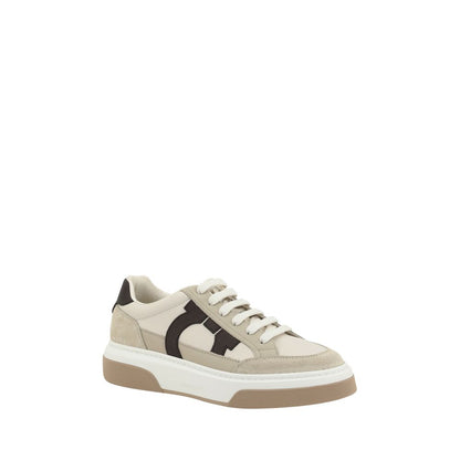 Zapatillas de plataforma Ferragamo Multicolor de piel de becerro Bos Taurus