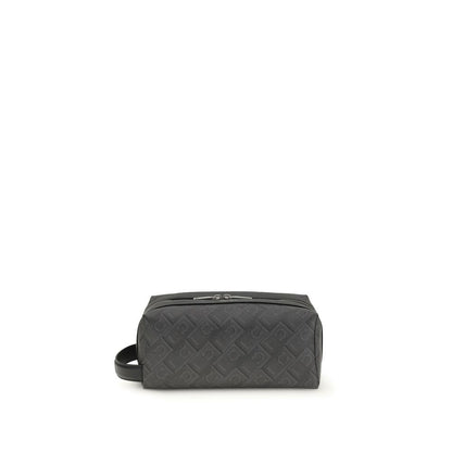 Ferragamo Accesorios de piel de becerro negro Bos Taurus
