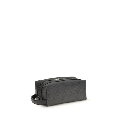 Ferragamo Accesorios de piel de becerro negro Bos Taurus