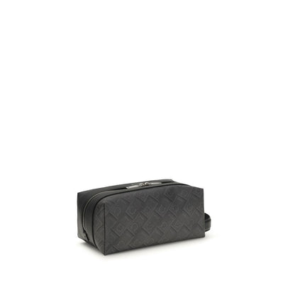 Ferragamo Accesorios de piel de becerro negro Bos Taurus