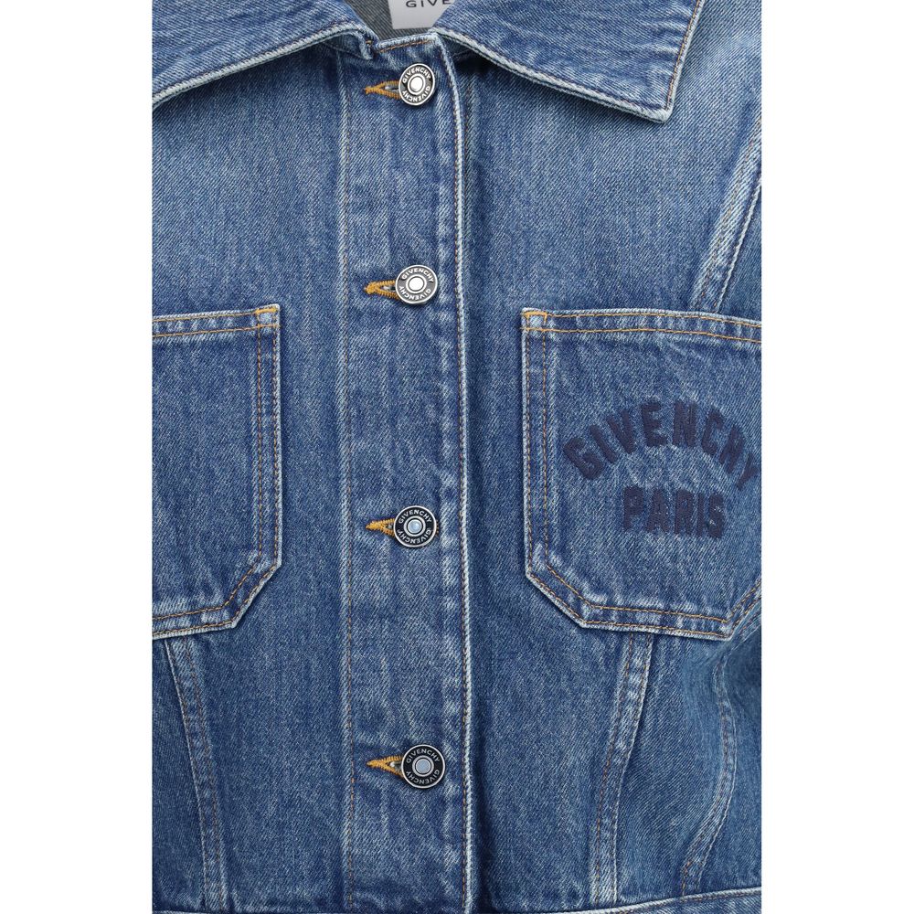 Veste en jean Givenchy en coton bleu