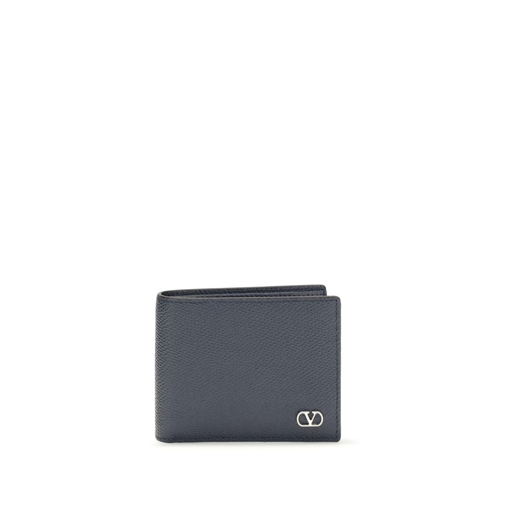Cartera Valentino Garavani de piel de becerro azul Bos Taurus