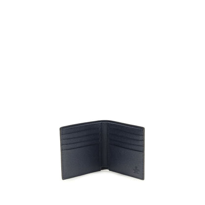 Cartera Valentino Garavani de piel de becerro azul Bos Taurus